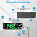 ColorPulse - Farverigt digitalt LED-ur med fjernbetjening
