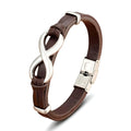 James -Herre infinity charm armbånd