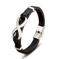 James -Herre infinity charm armbånd