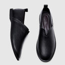 Elegante læderloafers med sofistikeret stil