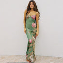 Abigail - Dame sommerkjole Abigail med blomsterprint