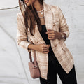 Clara - Dobbeltradet ternet blazer