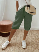 Elara - Dame afslappede shorts Elara med sidelommer