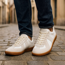 Dame Sneakers Med Rund Tå Og Snørebånd