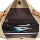 Imani - Rummelig konvertibel skuldertaske med rygsækfunktionalitet