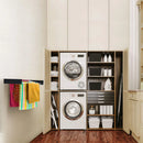 DryNest - Vægmonteret foldbart tørrestativ med flere stænger