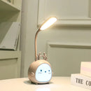 GlowPal - Justerbar bordlampe med USB-port og