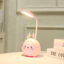 GlowPal - Justerbar bordlampe med USB-port og