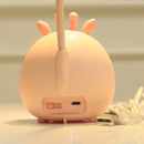 GlowPal - Justerbar bordlampe med USB-port og