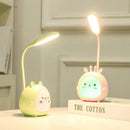 GlowPal - Justerbar bordlampe med USB-port og
