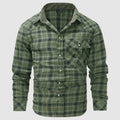 Lucas - Klassisk ternet skjorte med kontrastkrave og