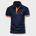 Ethan - Herre poloshirt slim fit med knapper