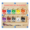 MagiPath - Farverig magnetisk labyrint til børn 1-6 år