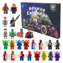 AdventFigures - Julekalender med 24 PVC Actionfigurer
