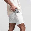 Kaelix - Dobbeltlagede løbeshorts med åndbart design