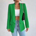 Lina - Dame blazer slim fit med klaplommer