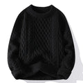 Emma – Oversized Sweater Med Rund Hals & Ribkanter