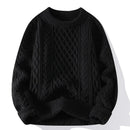 Emma – Oversized Sweater Med Rund Hals & Ribkanter