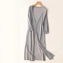 Talia - Elegant letvægts lang cardigan