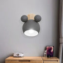 CharmGlow - Mickey Mouse væglampe Blødt, hyggeligt lys til