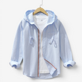 Hooded Zip Jakke til Mænd