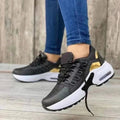 Rundtåede sneakers til kvinder med snørelukning