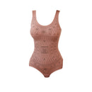 Selena -Slank formende bodysuit med scoop-hals