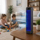 Bladløs tårnventilator med fjernbetjening