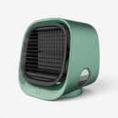 Bærbar køleventilator med vandkøling