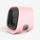 Bærbar køleventilator med vandkøling