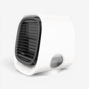 Bærbar køleventilator med vandkøling