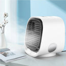 Bærbar køleventilator med vandkøling