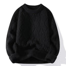 Emma – Oversized Sweater Med Rund Hals & Ribkanter