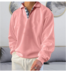 Robert- Førsteklasses Komfort Langærmet Sweater Med Knap