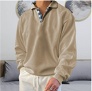 Robert- Førsteklasses Komfort Langærmet Sweater Med Knap