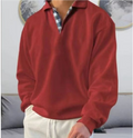 Robert- Førsteklasses Komfort Langærmet Sweater Med Knap