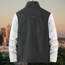 Ethan - Utility-vest med stand-up-krave og flere lommer