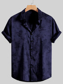 Ethan - Herre slim fit skjorte med broderede detaljer
