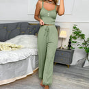 Karen – Loungewear sæt med tanktop og løstsiddende bukser