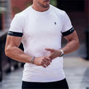 Jax – Muskelfit T-shirt med korte ærmer & rund hals