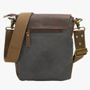 Simmon – Vintage skuldertaske i lærred til tidløs hverdagsbrug