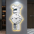 LuxuryTime - Bjørneformet vægur med legende design
