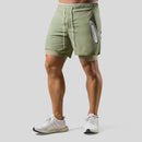 Jaxon – 2 i 1 sportsshorts med lynlåslommer