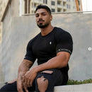 Jax – Muskelfit T-shirt med korte ærmer & rund hals
