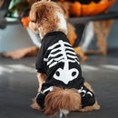 PetVibe - Glow-in-the-Dark Skelethund Jumpsuit