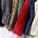 Emma – Oversized Sweater Med Rund Hals & Ribkanter