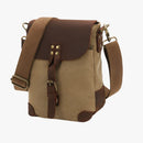 Simmon – Vintage skuldertaske i lærred til tidløs hverdagsbrug