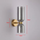GlowGlass - Elegant glasvæglampe med justerbar belysning