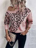 Chloe - Stilfuld off-shoulder langærmet trøje med