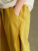Luna - Dame sommer harem bukser med elastisk linning